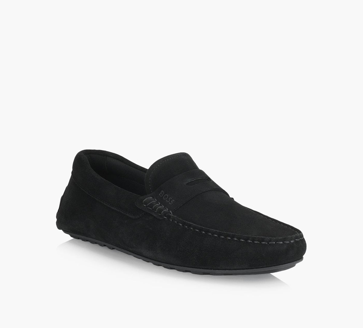 BOSS NOELMOCCASIN in BLACK view 2