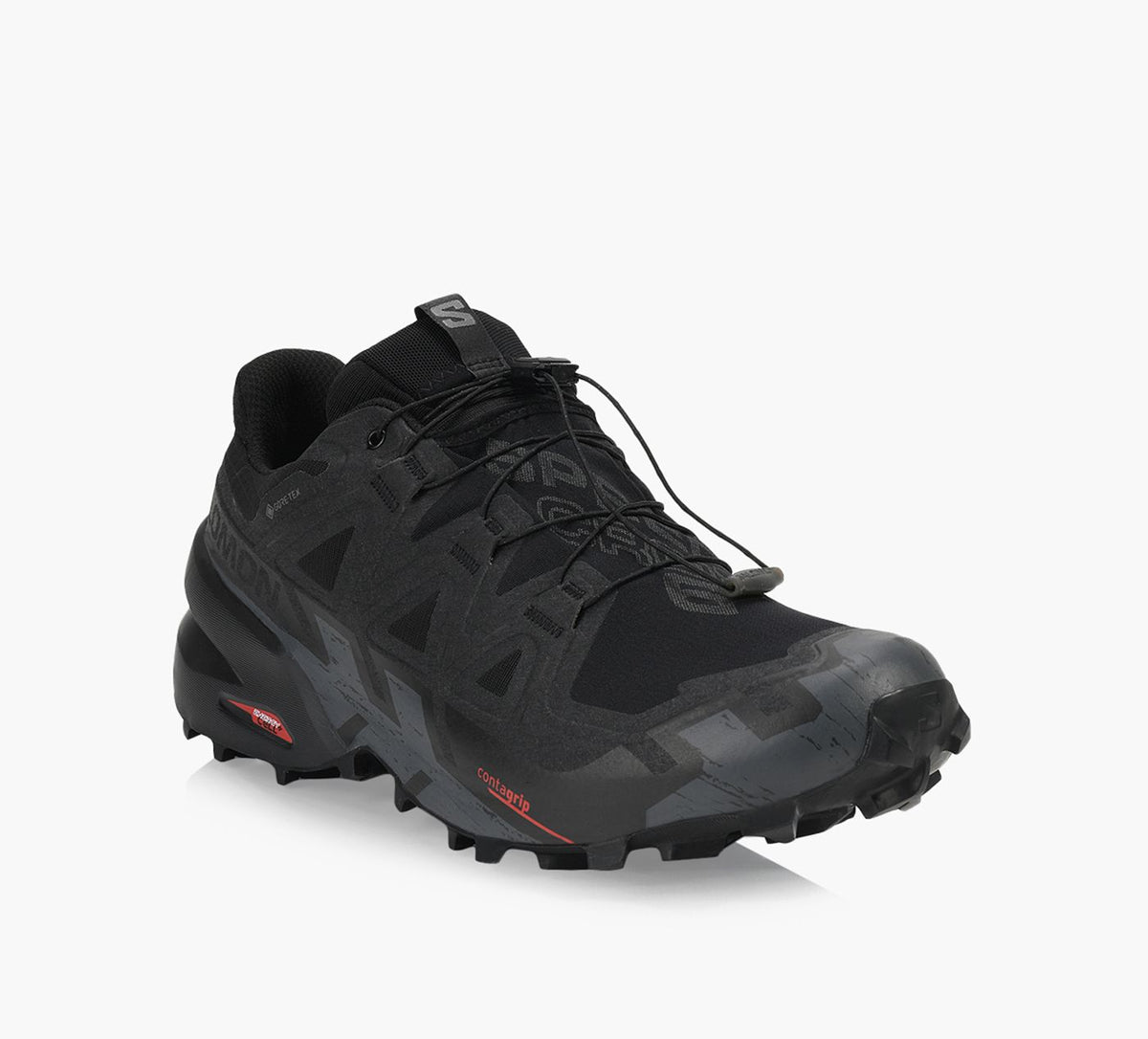 SALOMON BASKETSPEEDCROSS6GORETEX en NOIR vue 2