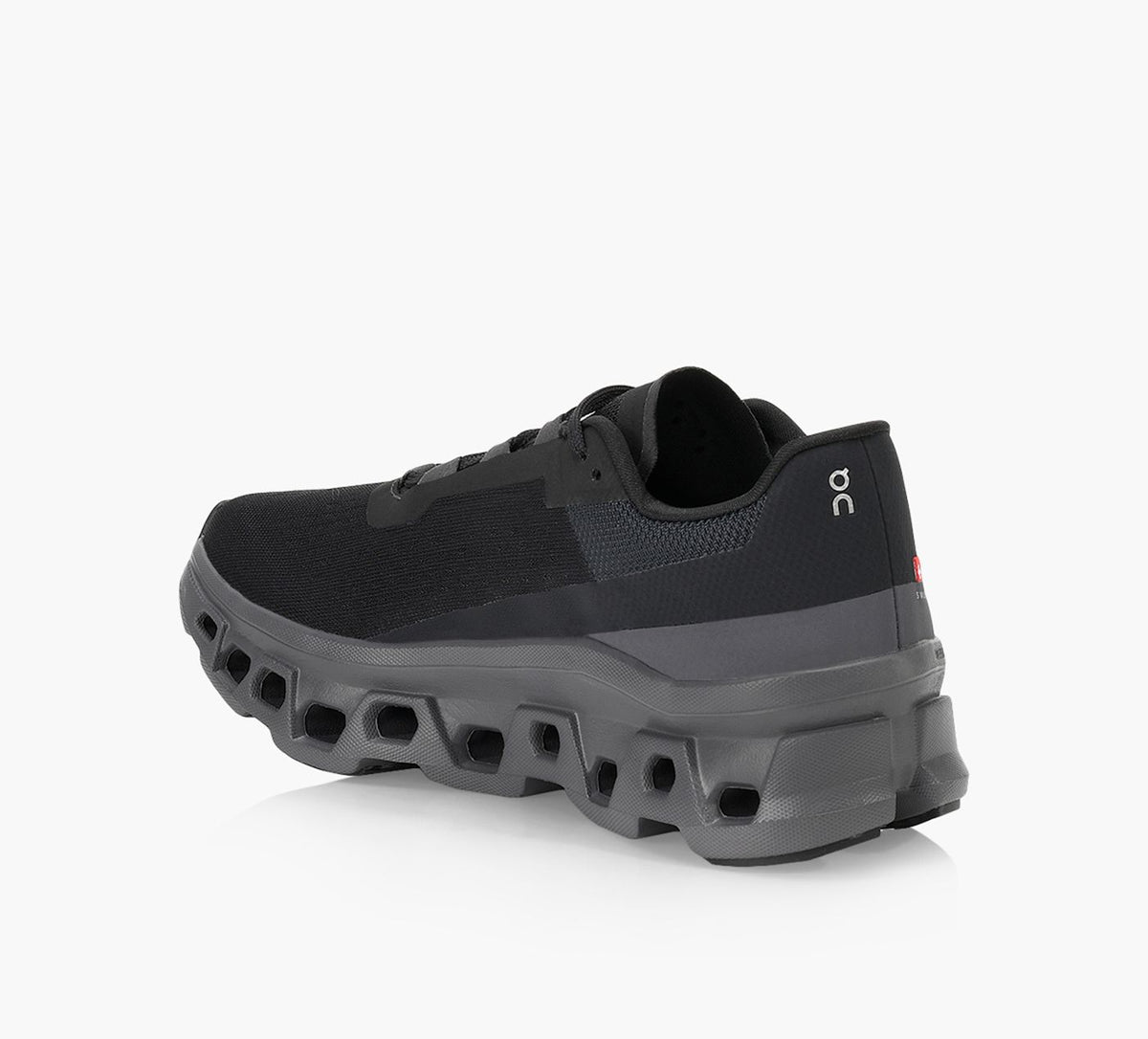 ON CLOUDMONSTER in BLACK view 3