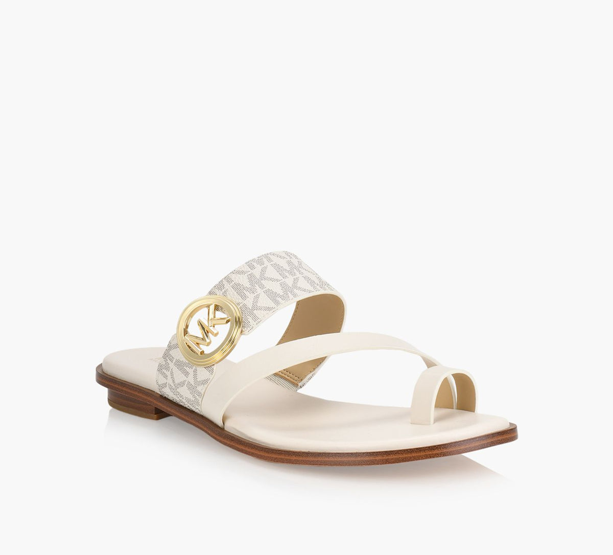 MICHAEL KORS VERAFLATTHONG in BEIGE view 2