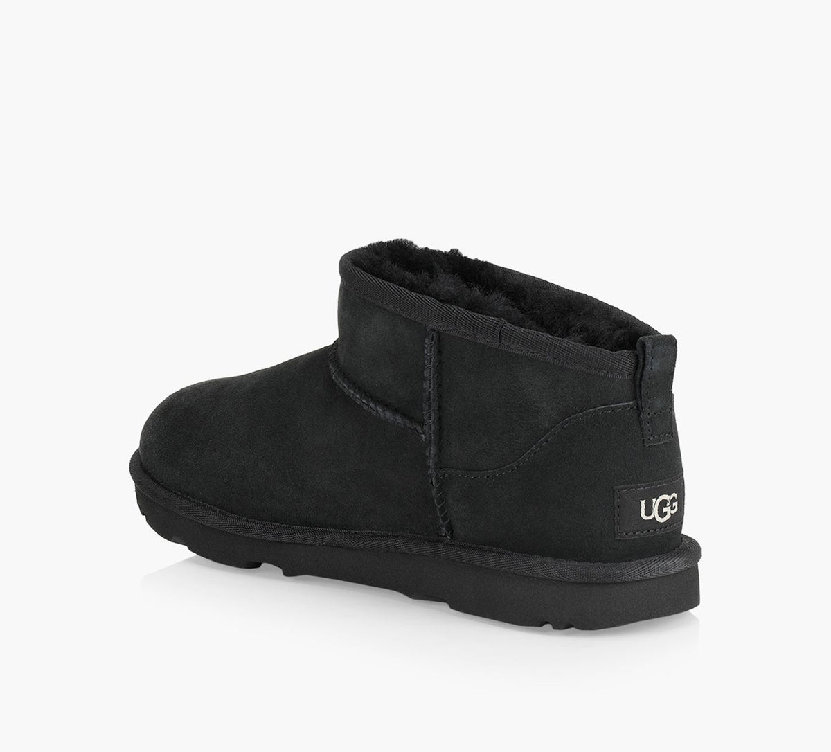 UGG CLASSICULTRAMINI in BLACK view 3