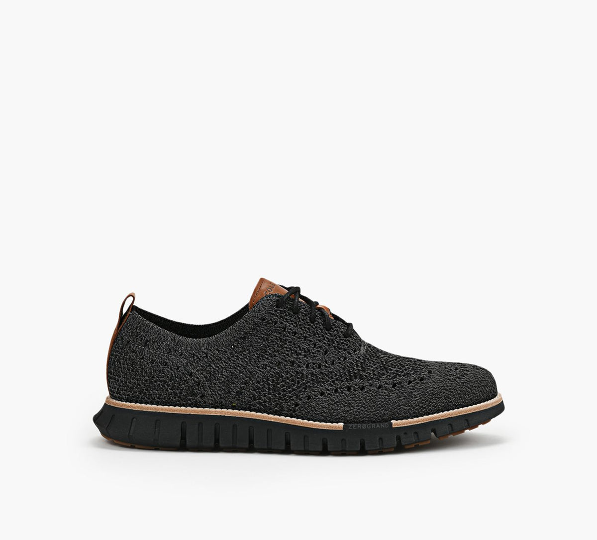 COLE HAAN ZEROGRANDREMASTEREDSTITCHLITEWINGTIP in BLACK
