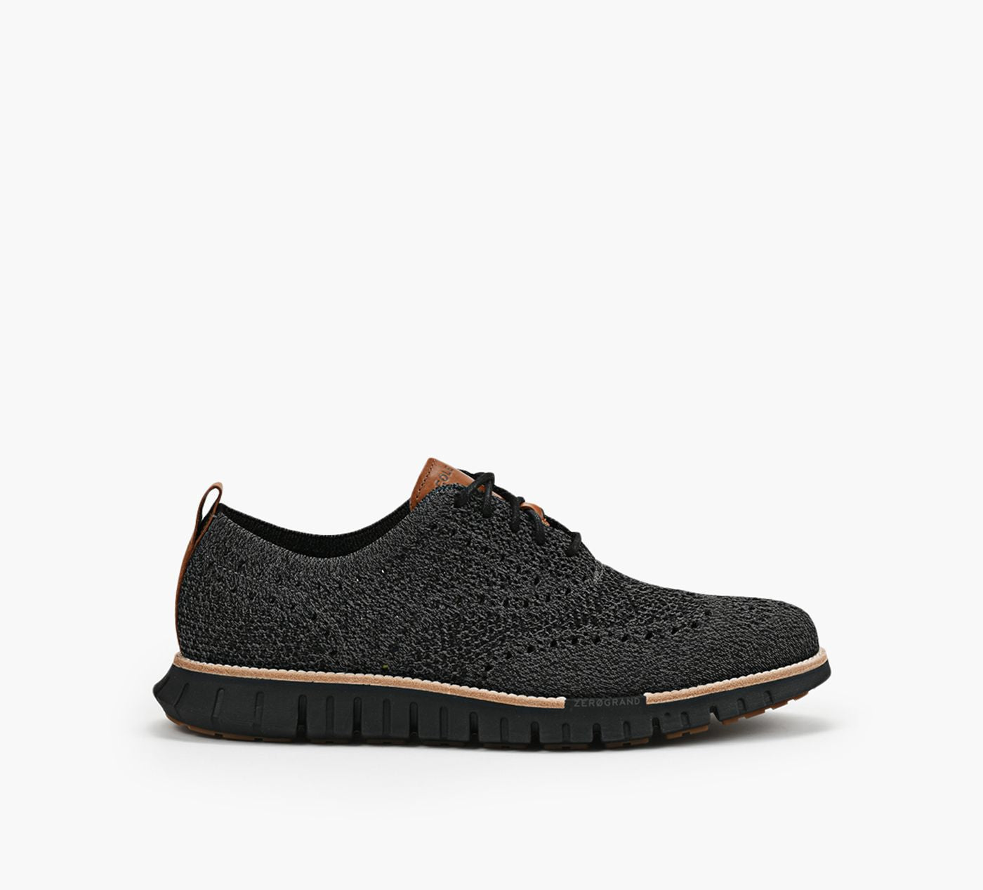 COLE HAAN ZEROGRANDREMASTEREDSTITCHLITEWINGTIP in BLACK