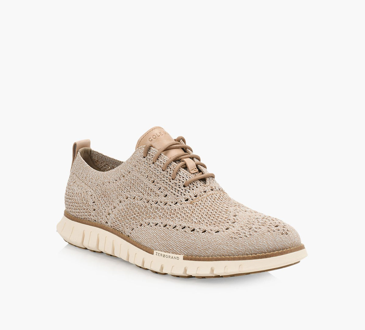 COLE HAAN OXFORDZEROGRANDREMASTERISPLAINTOE en TAUPE vue 2