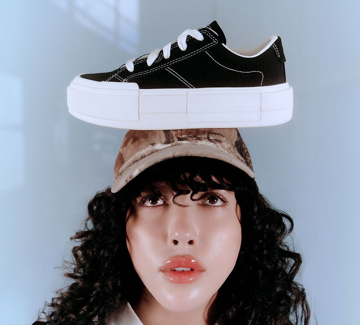 CONVERSE CHUCKTAYLORALLSTARCRUISEFOUNDATION in BLACK view 1c