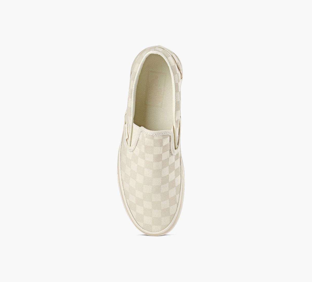 VANS CLASSICSLIPONSTACKFORM in BEIGE view 1c