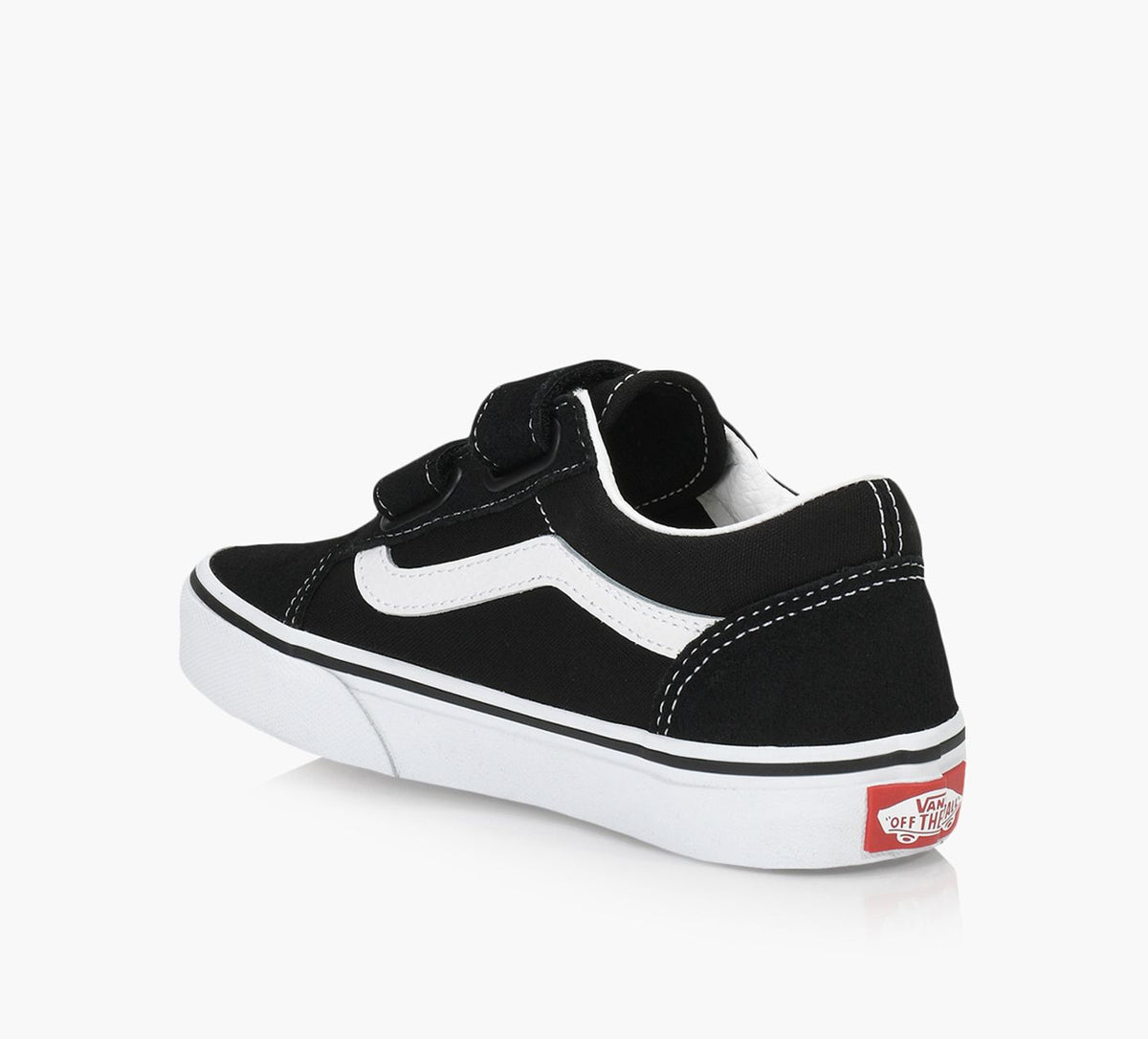 VANS OLDSKOOLV in BLACK view 3