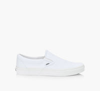VANS BASKETCLASSIQUESSANSLACET en BLANC