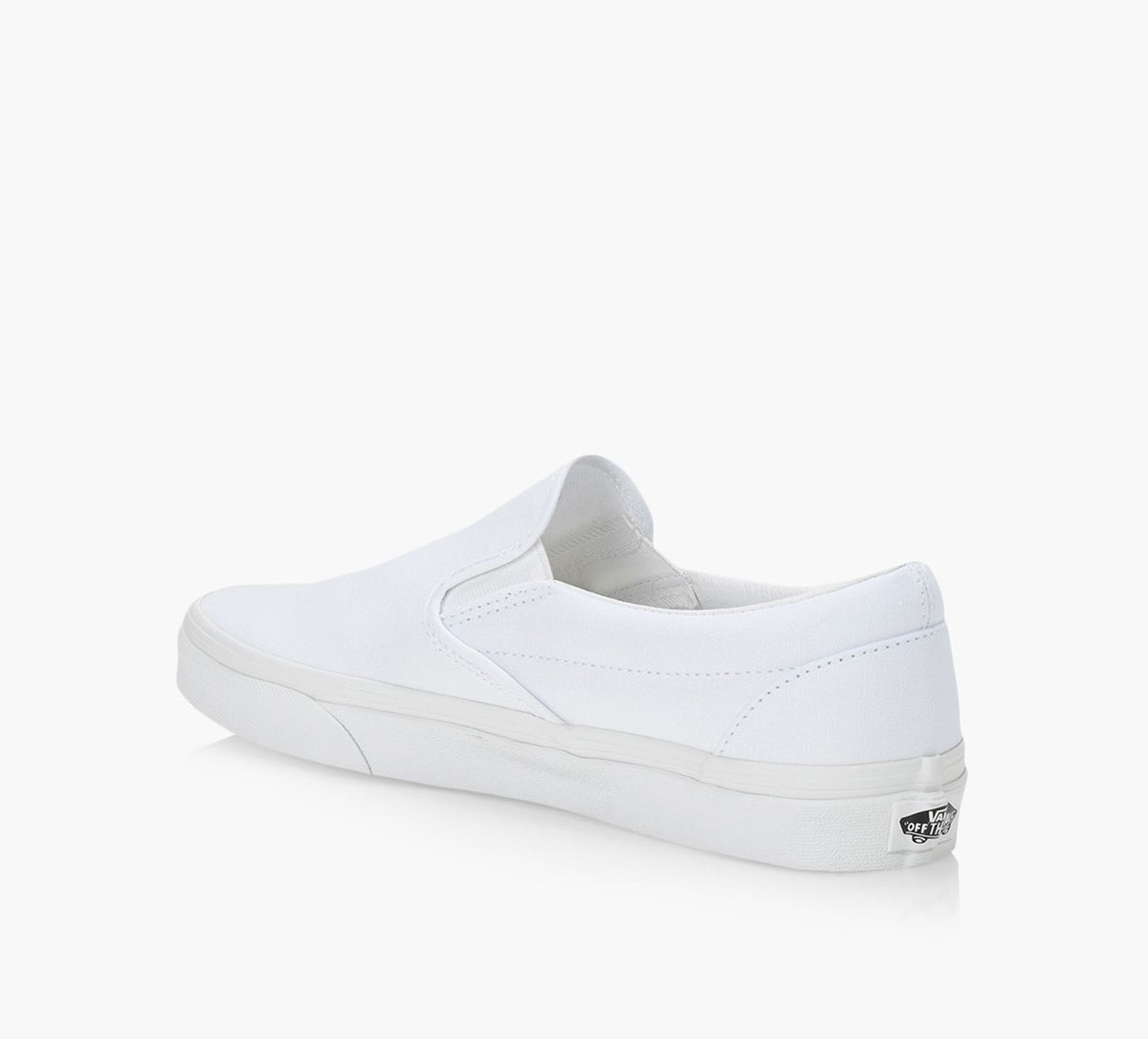 VANS BASKETCLASSIQUESSANSLACET en BLANC vue 3