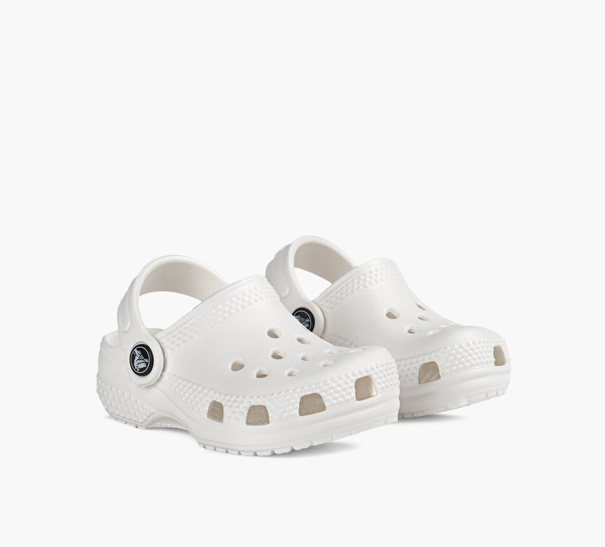 CROCS SABOTSCLASSIQUESPETITS en BLANC vue 2
