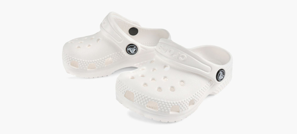 CROCS SABOTSCLASSIQUESPETITS en BLANC vue 4