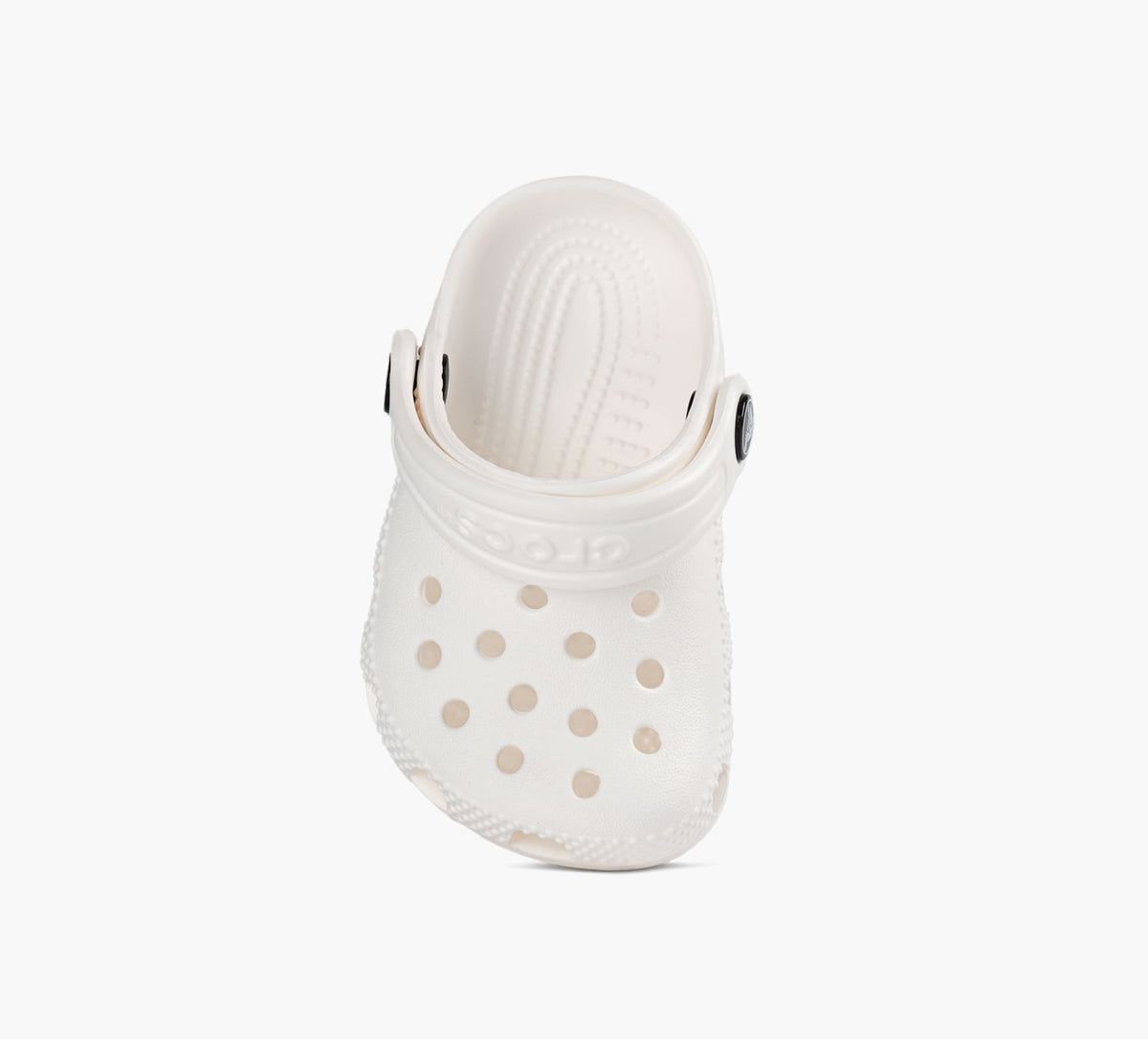 CROCS SABOTSCLASSIQUESPETITS en BLANC vue 1c