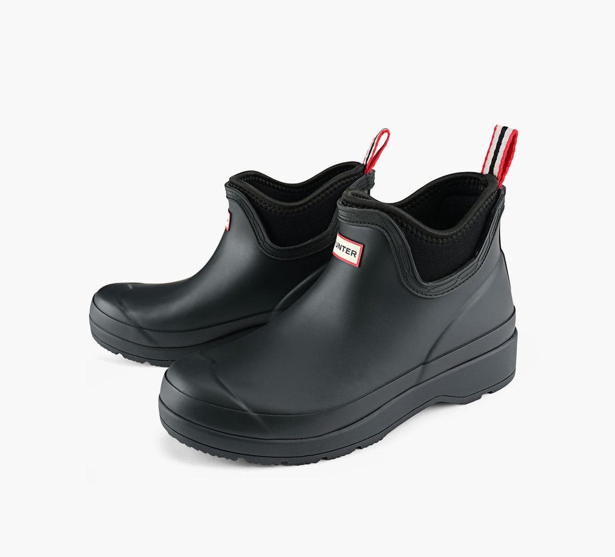 HUNTER PLAYCHELSEANEOPRENEBOOT in BLACK view 4