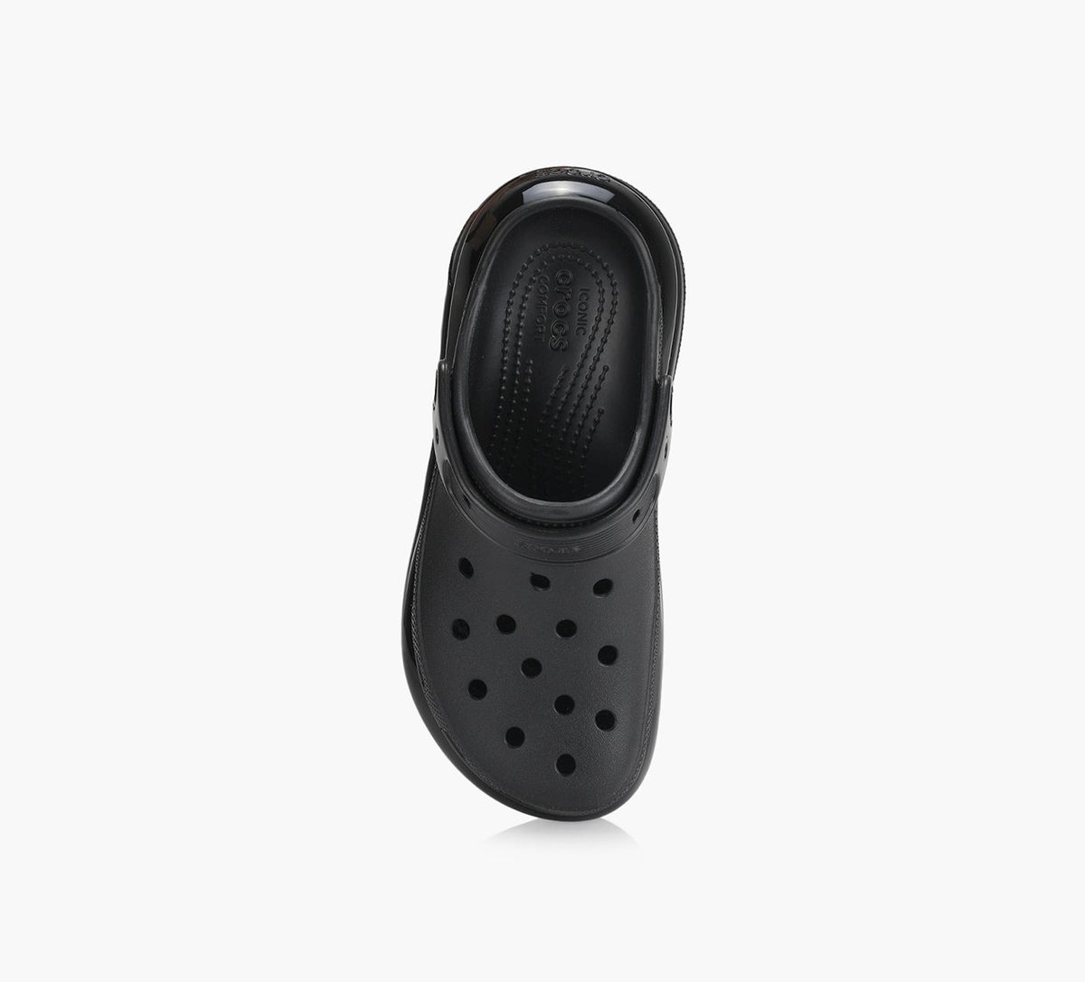 CROCS SABOTSMEGACRUSH en NOIR vue 1c