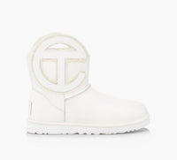 UGG BOTTEMINIFROISSEUGGXTELFAR en BLANC