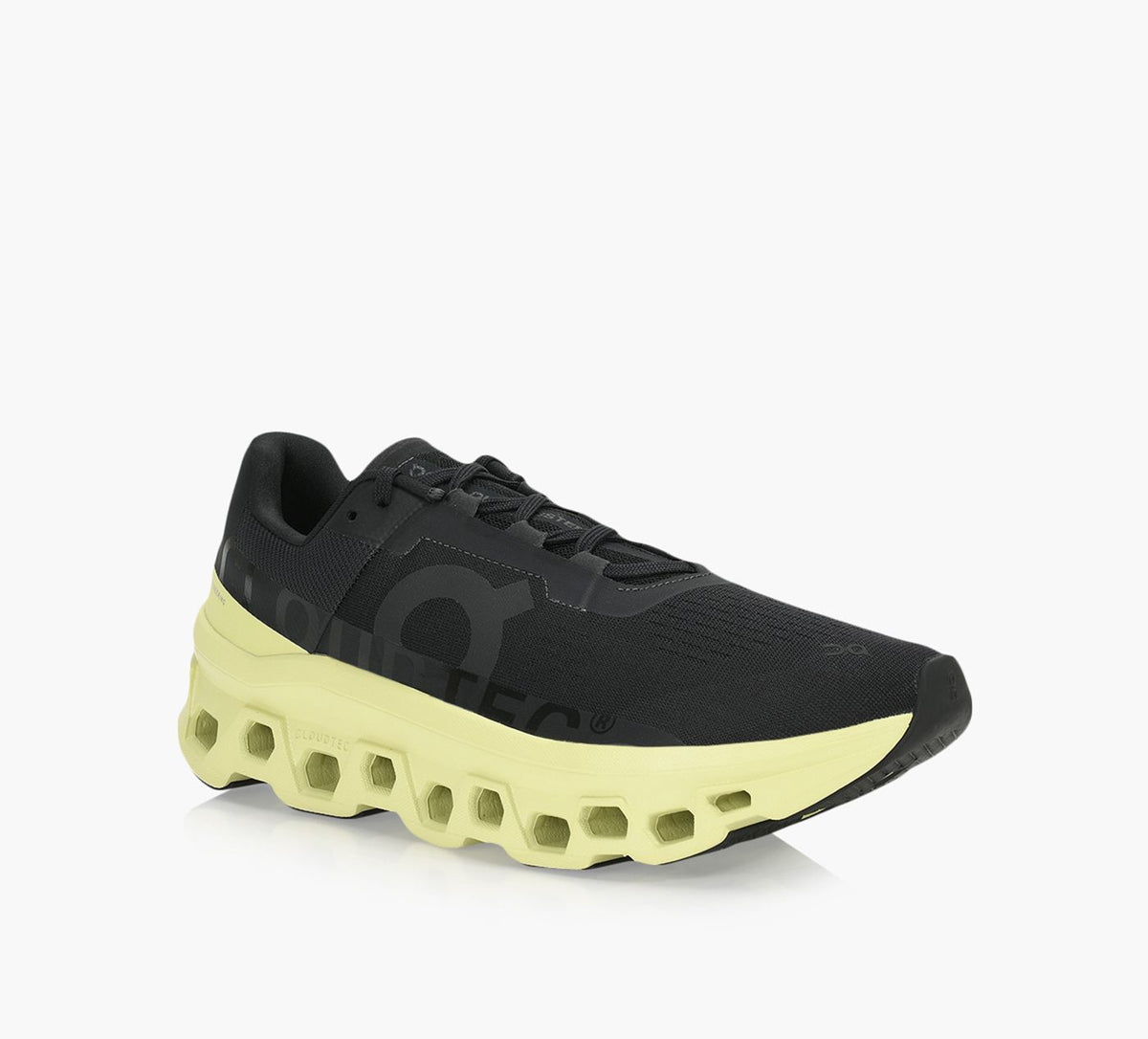 ON CLOUDMONSTER in BLACK view 2