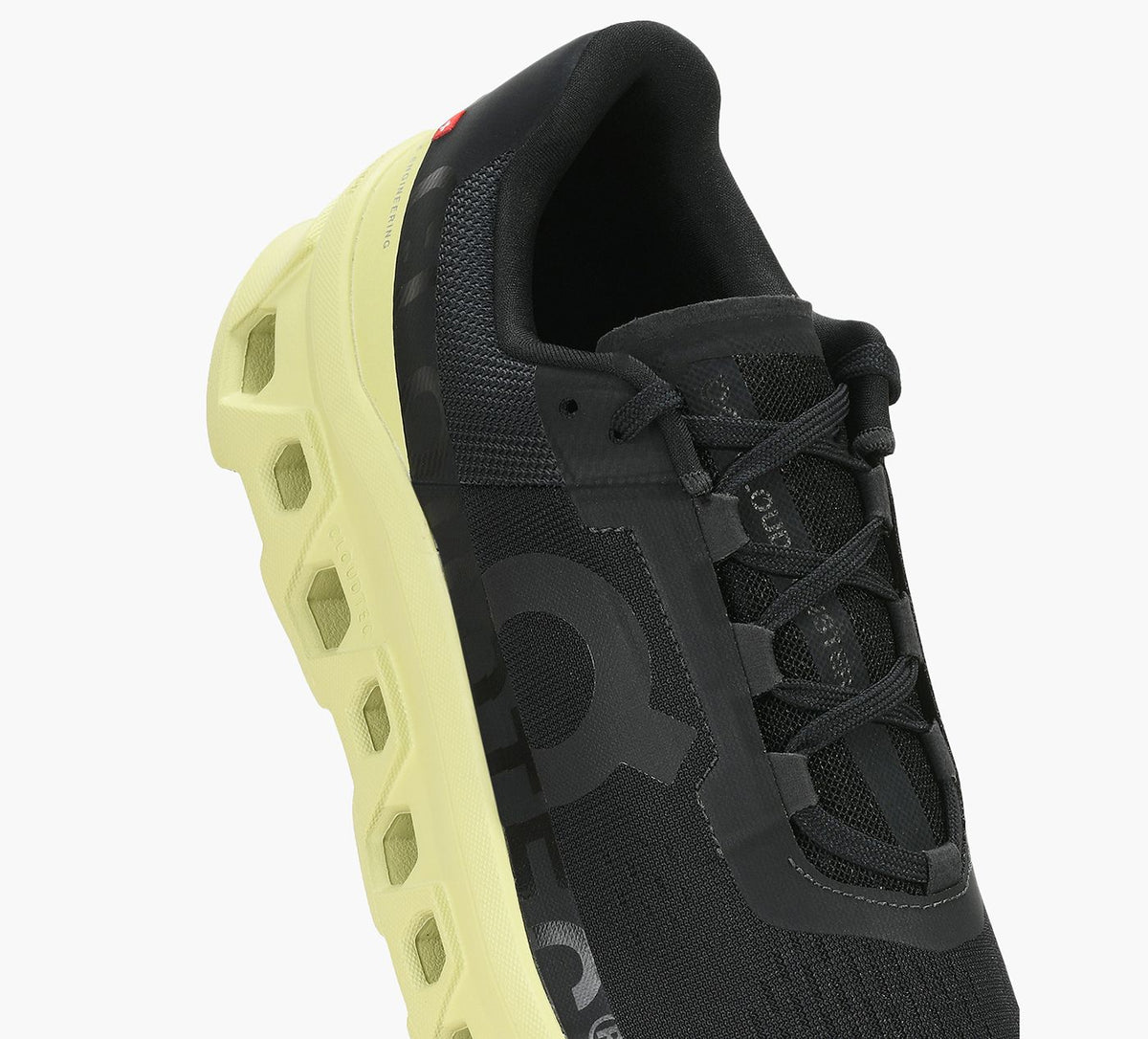 ON CLOUDMONSTER in BLACK view 1c