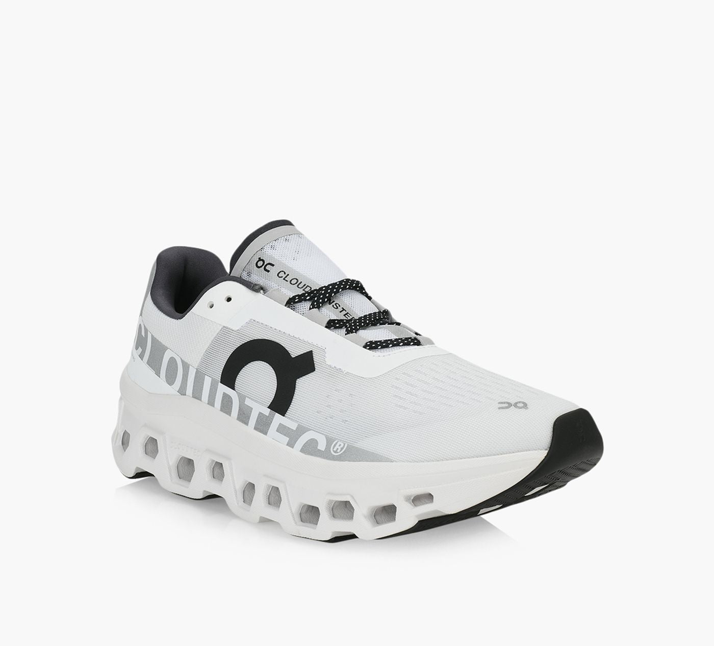 ON CLOUDMONSTER in WHITE view 2