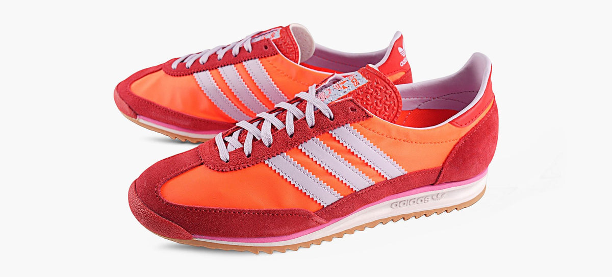 ADIDAS SL72OG en ROUGE vue 4