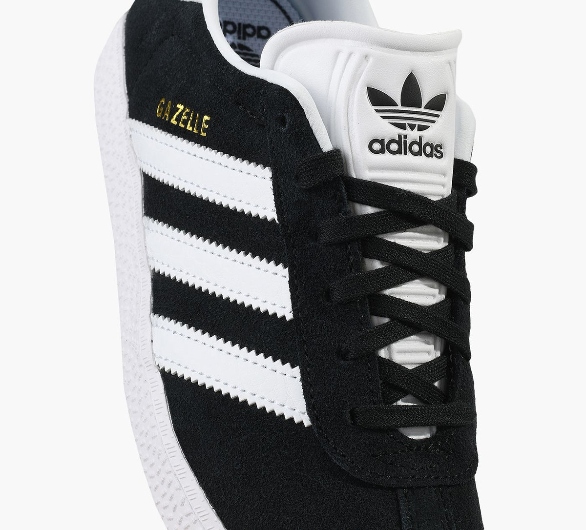 ADIDAS GAZELLE en NOIR vue 1c