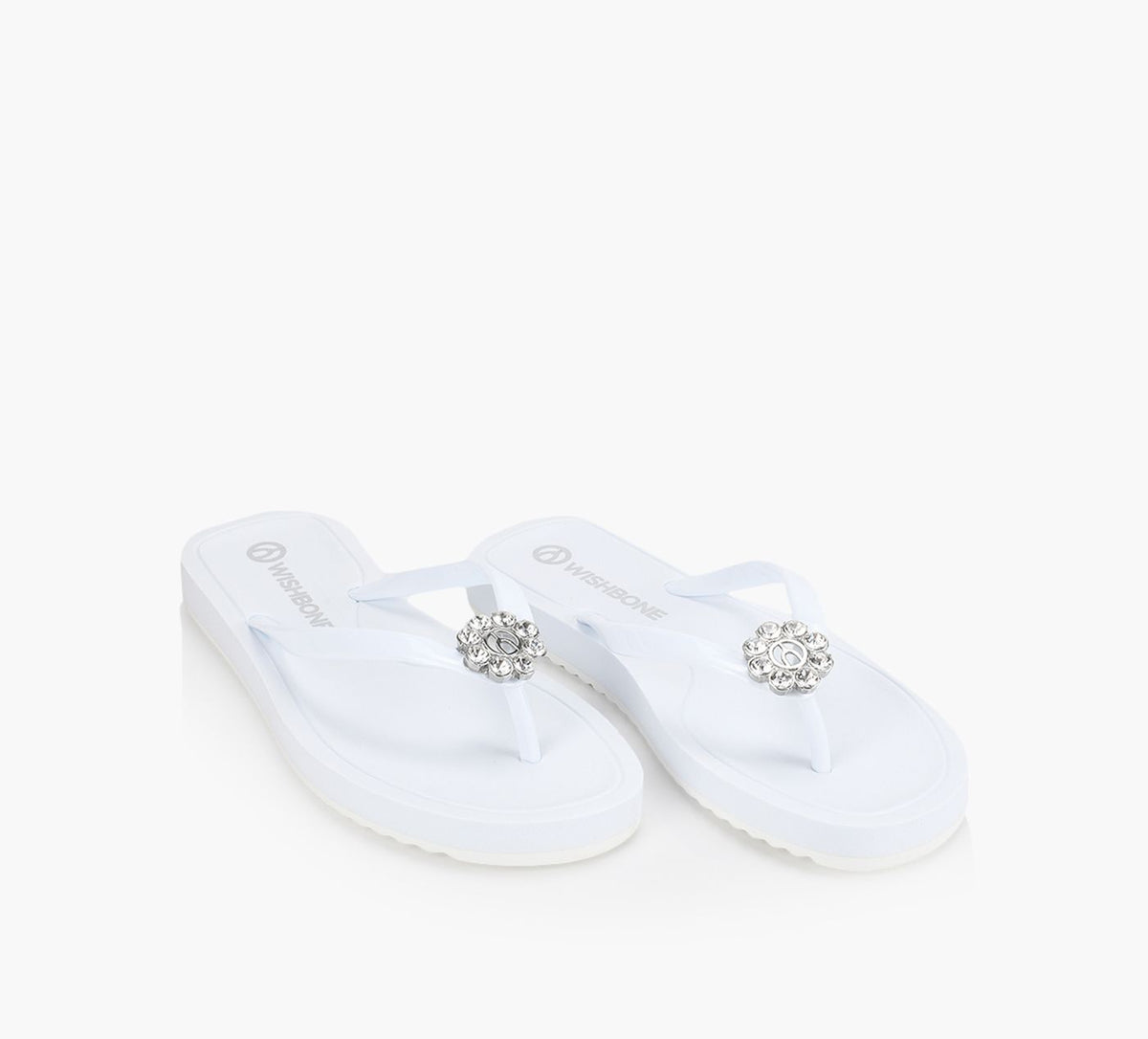 WISHBONE CAROLYNESANDAL in WHITE view 6