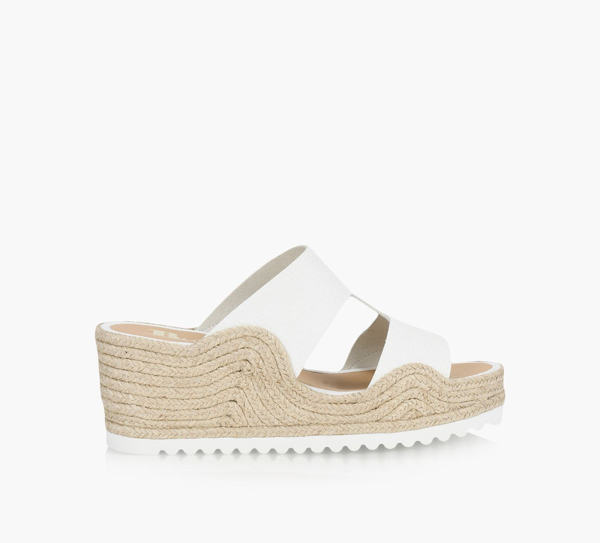BROWNS MARITIMEWEDGESANDAL in WHITE