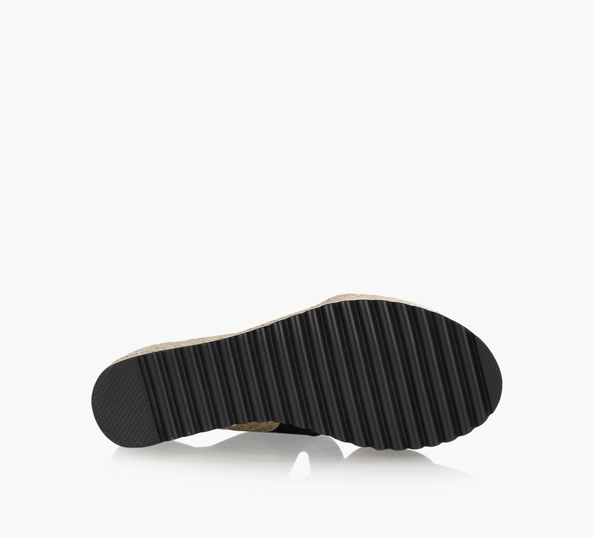 BROWNS MARITIMEWEDGESANDAL in BLACK view 4