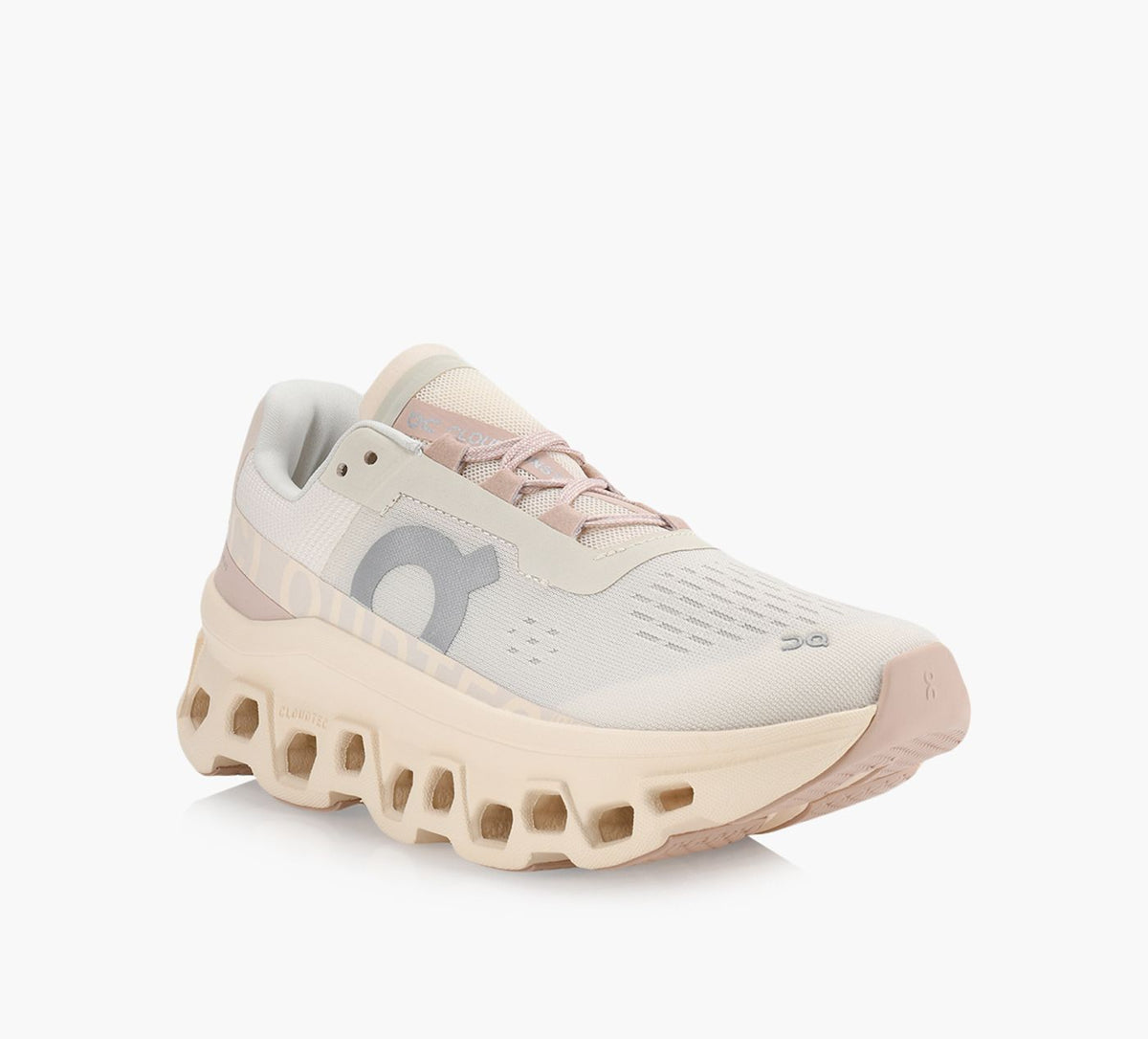 ON CLOUDMONSTER en BEIGE vue 2
