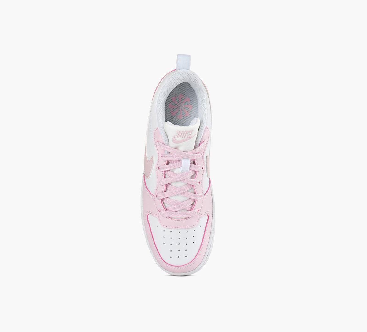 NIKE BASKETCOURTBOROUGHLOWRECRAFT en ROSE PALE vue 1c