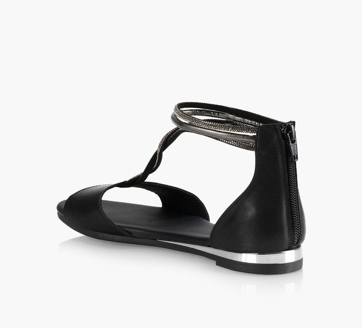 BROWNS LAGOONSANDAL in BLACK view 3