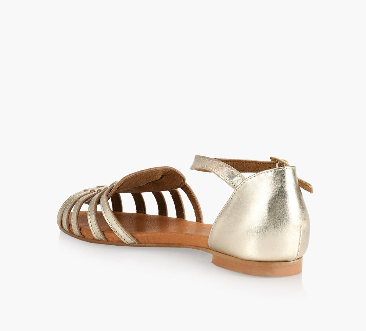 BROWNS MONASANDAL in GOLD view 3