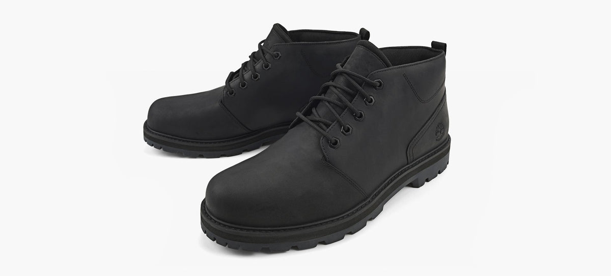 TIMBERLAND BrittonRoadWaterproofChukkaBoot in BLACK view 4