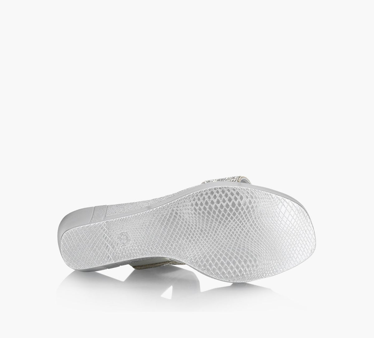 BROWNS SUNDAYWEDGESANDAL in SILVER view 4