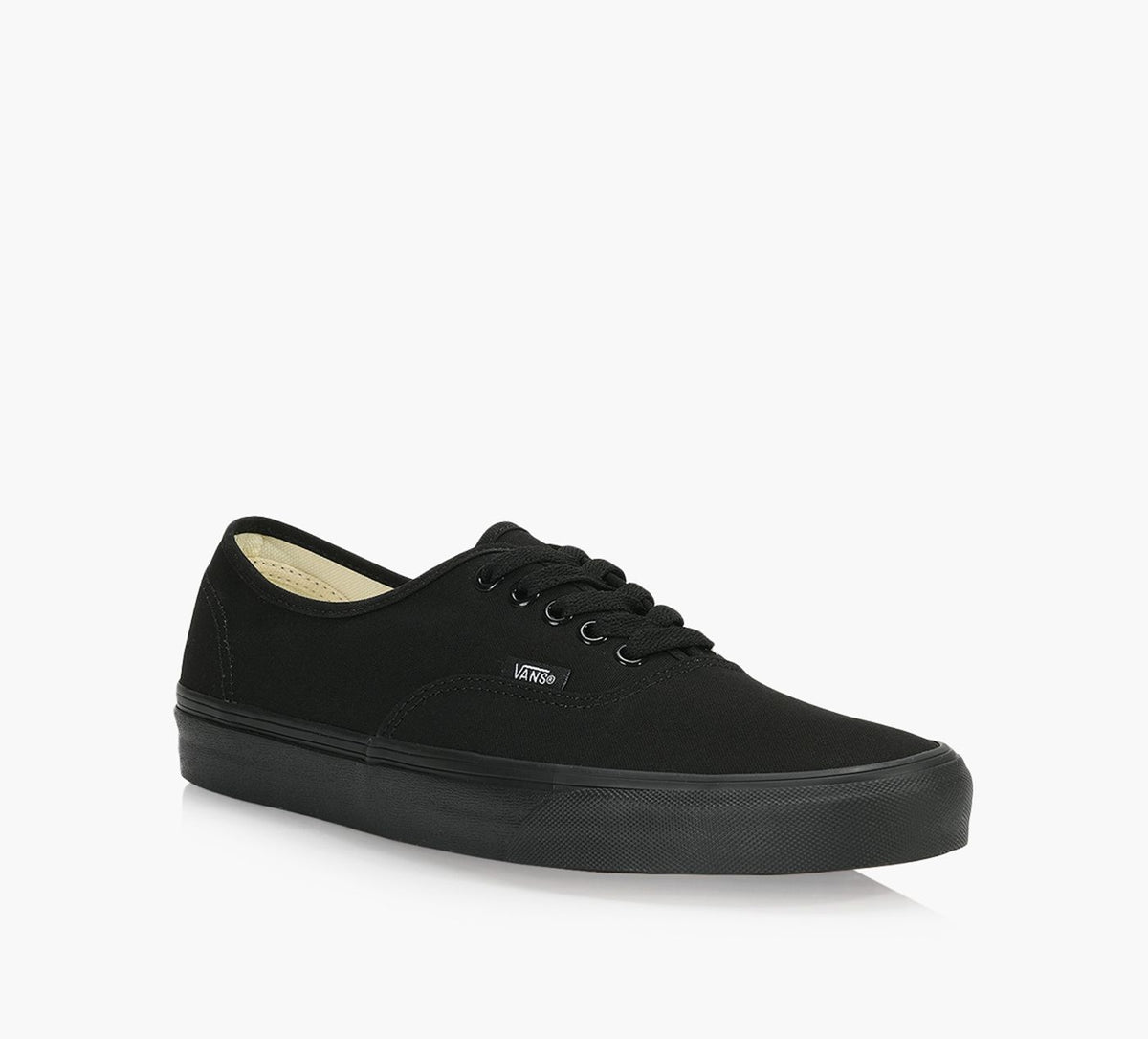 VANS AUTHENTICLACEUP in BLACK view 2