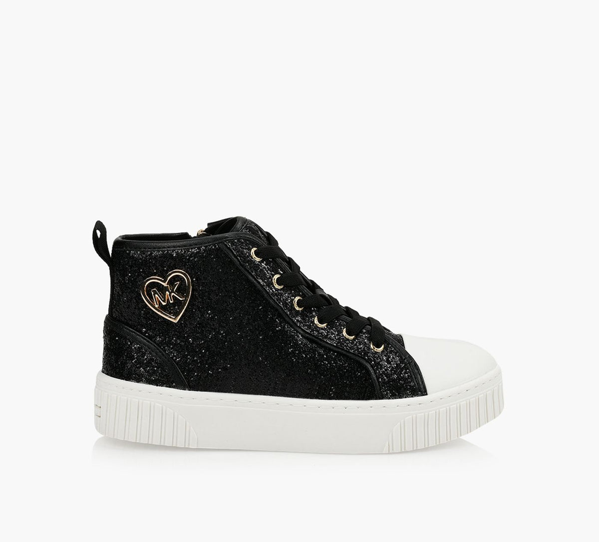 MICHAEL KORS SKATESPLITGLITTER in BLACK