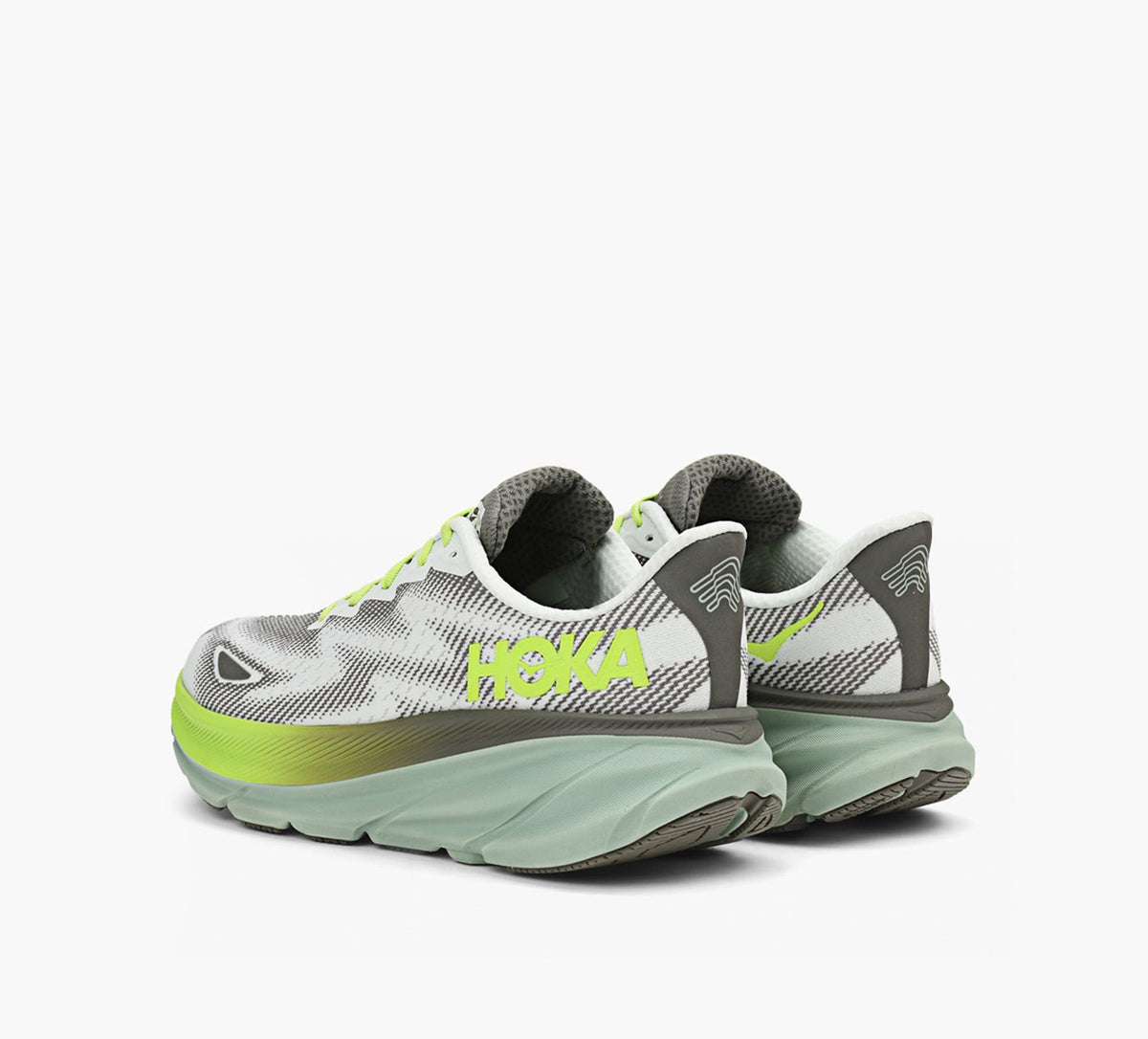 HOKA CLIFTON9GTX in SILVER view 3