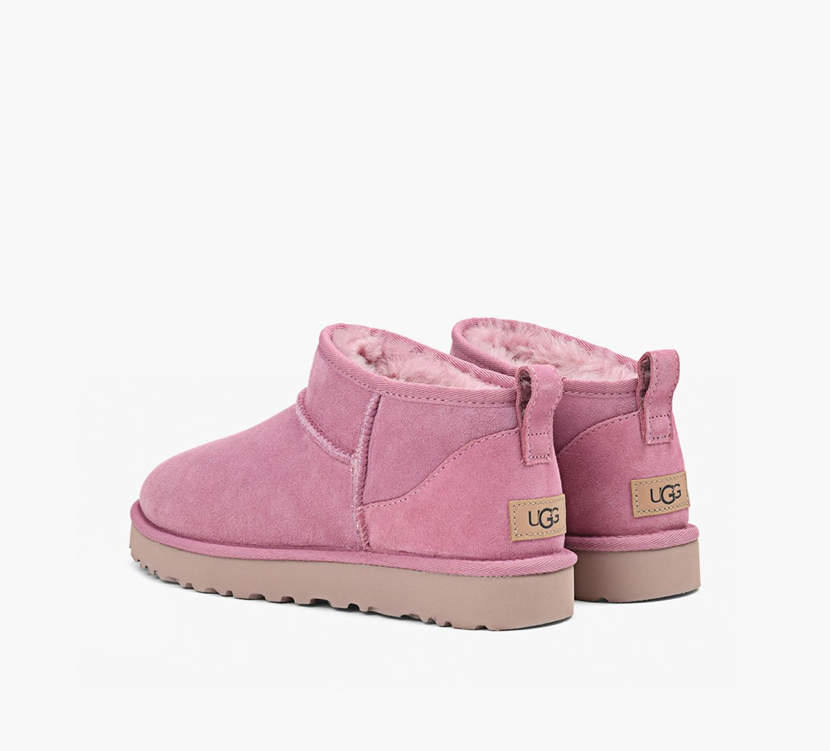 UGG CLASSICULTRAMINI en ROSE PALE vue 3