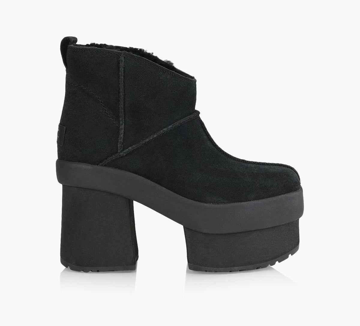 UGG NEWHEIGHTSPLATFORMMINI in BLACK