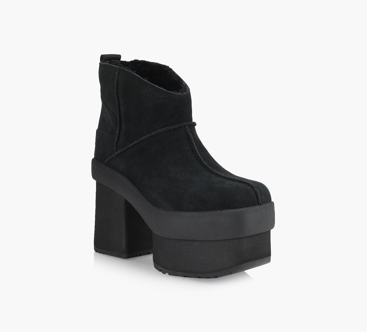 UGG NEWHEIGHTSPLATFORMMINI in BLACK view 2