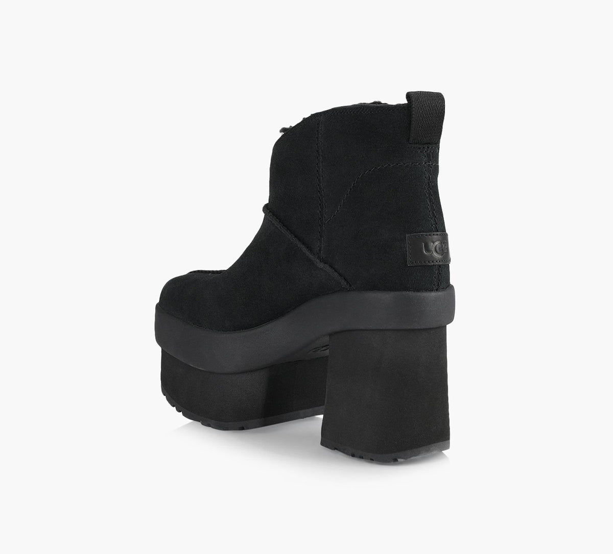 UGG NEWHEIGHTSPLATFORMMINI in BLACK view 3