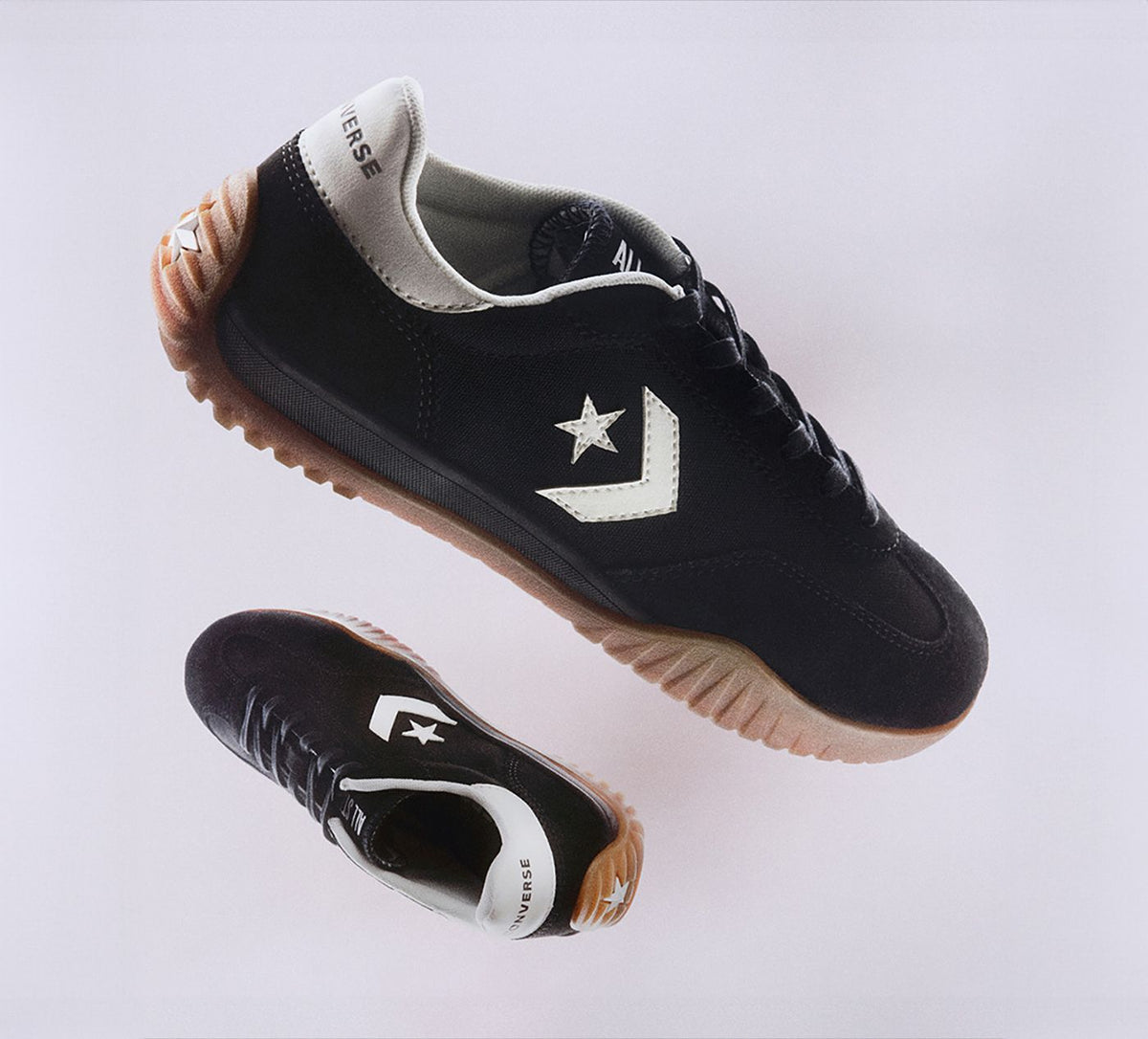 CONVERSE BASKETRUNSTAR en NOIR vue 1c