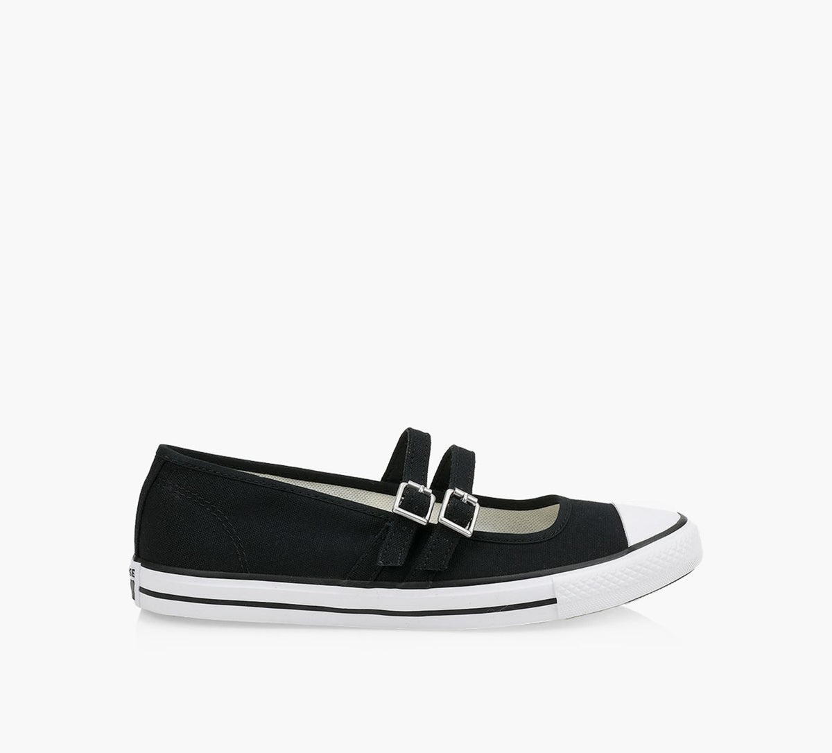 CONVERSE CHUCKTAYLORALLSTARDAINTYMARYJANEFOUNDATION in BLACK