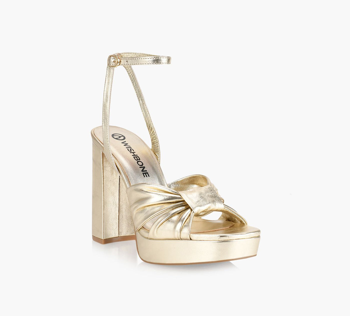 WISHBONE GEMMAHEEL in GOLD view 2