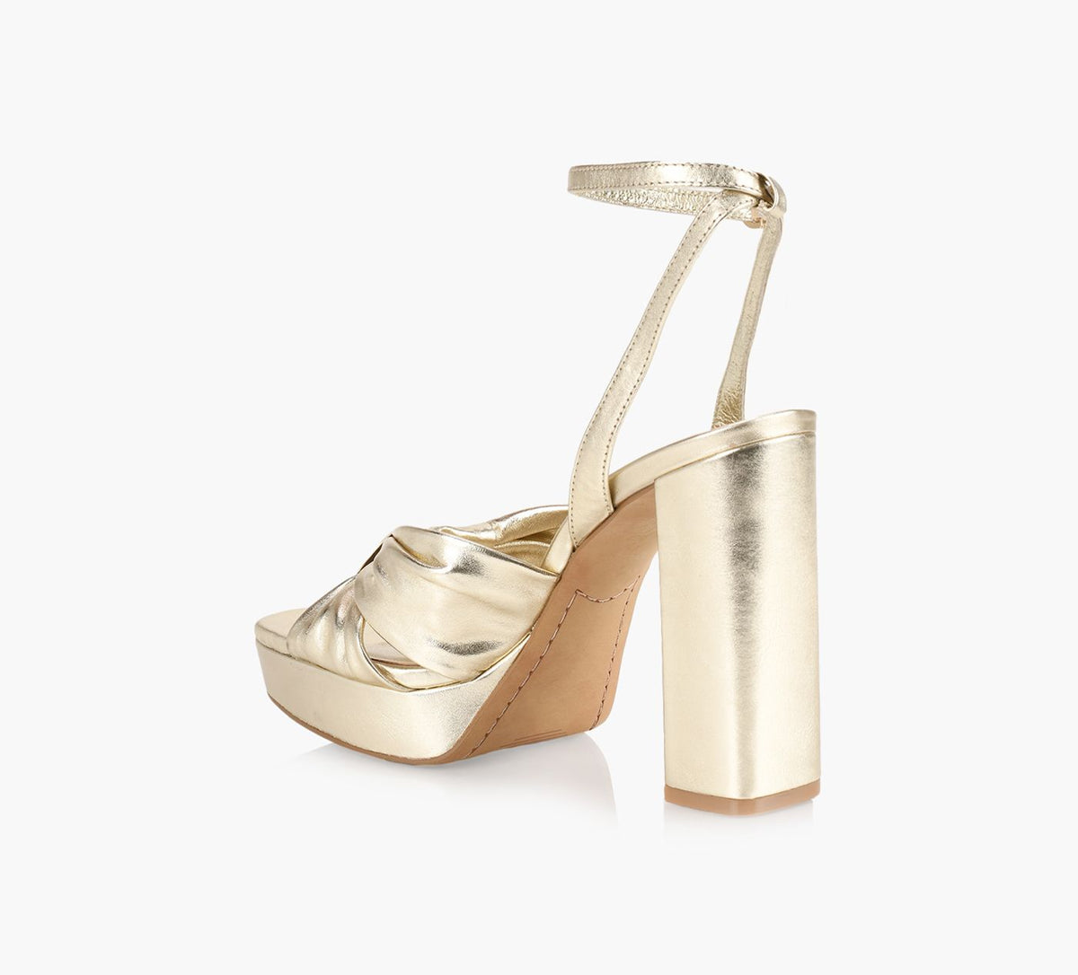WISHBONE GEMMAHEEL in GOLD view 3