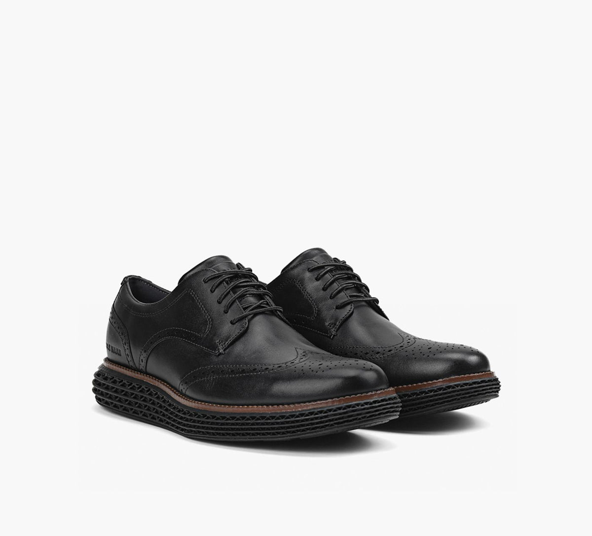 COLE HAAN WINGTIPOXFORD in BLACK view 2