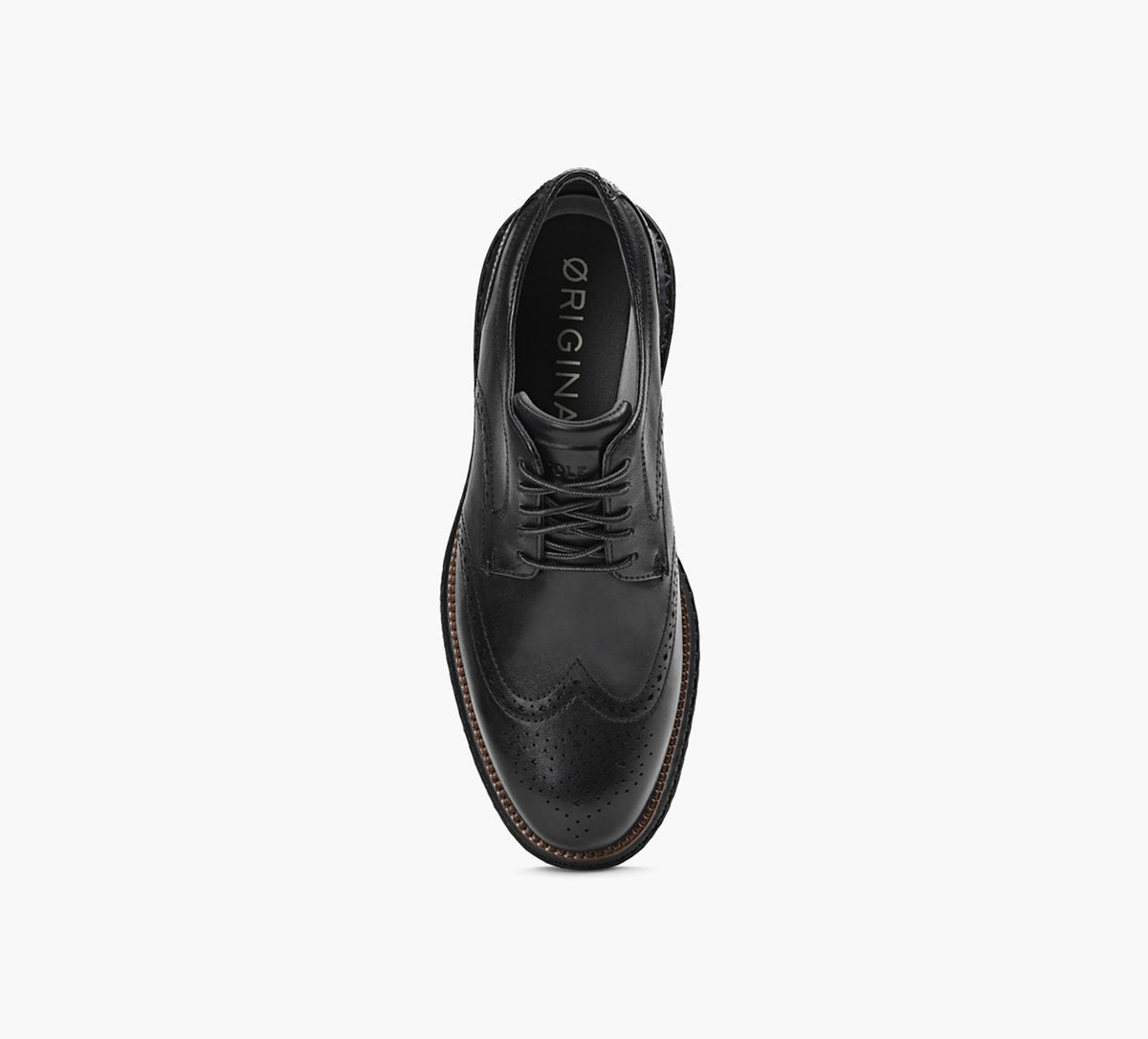 COLE HAAN WINGTIPOXFORD in BLACK view 1c