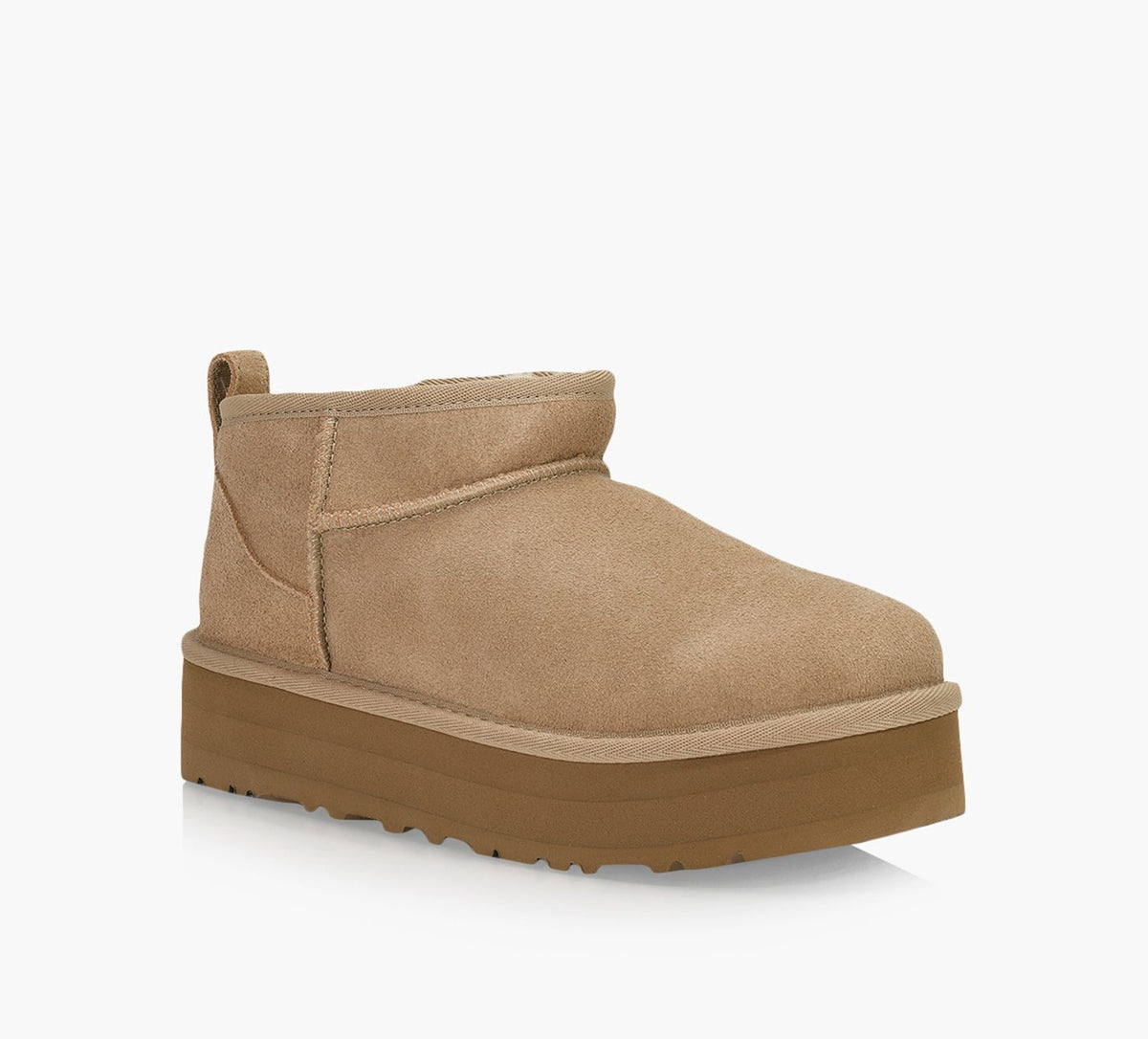 UGG CLASSICULTRAMINIPLATFORM in BEIGE view 2