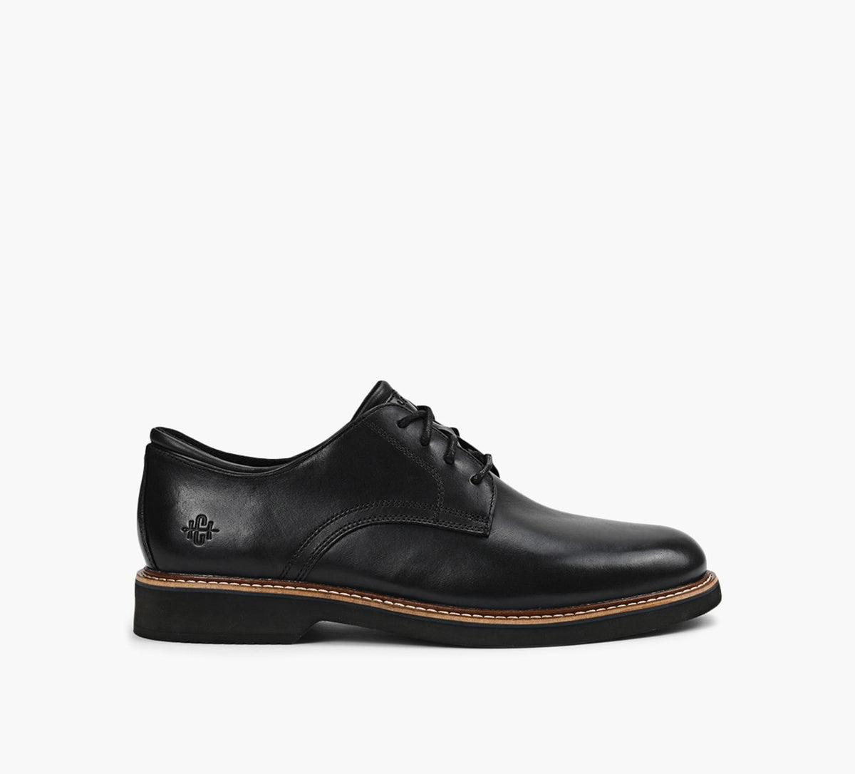 COLE HAAN AMERICANCLASSICSMONTROSEPLAINTOEOXFORDS in BLACK