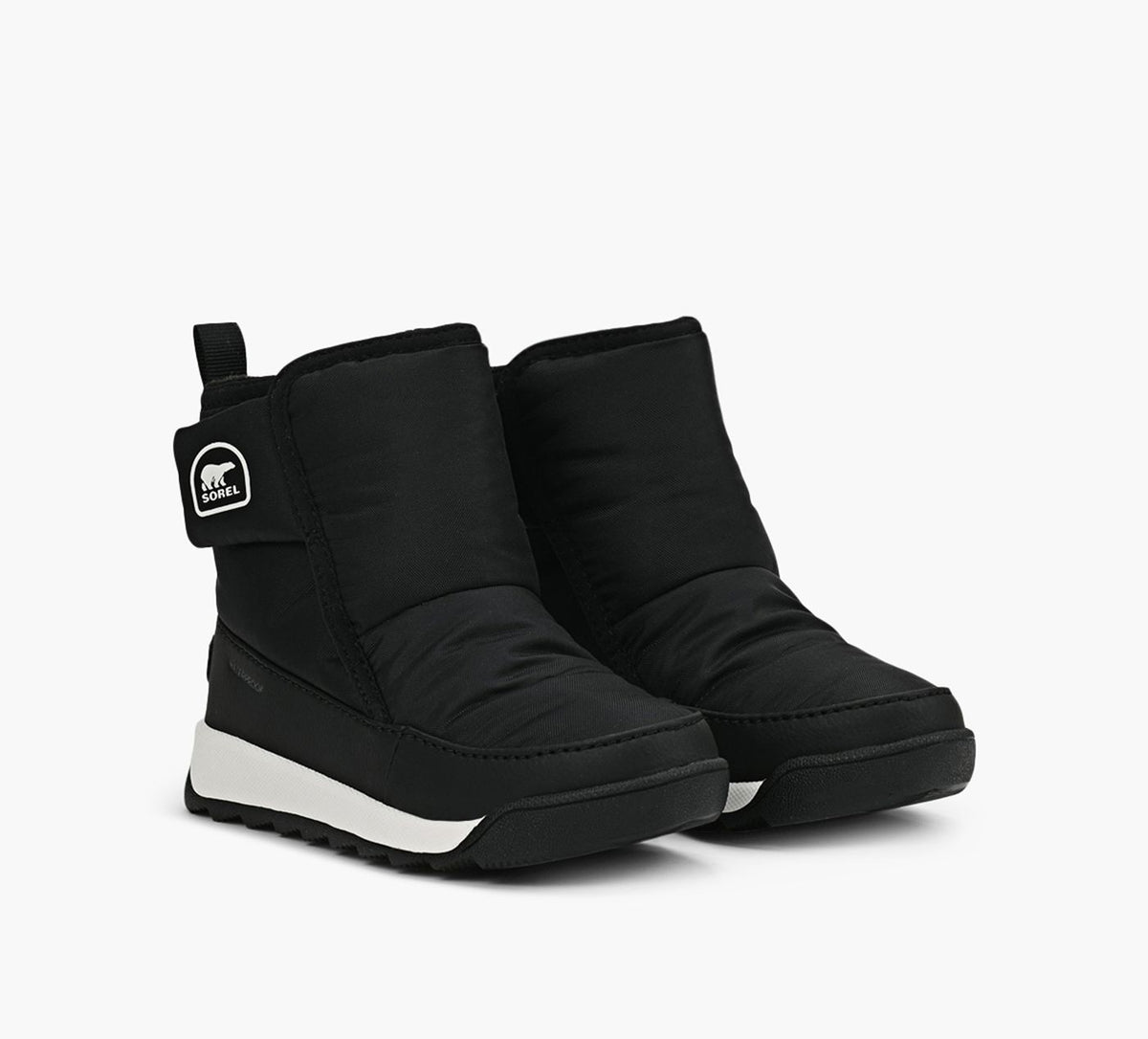 SOREL WHITNEYIIPLUSBOTTINESIMPERMABLES en NOIR vue 2