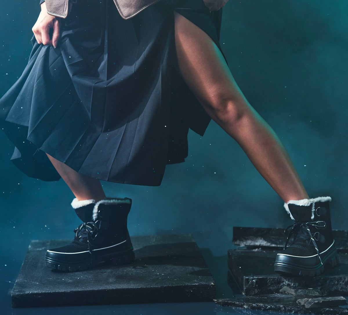 SOREL TIVOLIVWATERPROOF in BLACK view 8